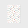 POSTKARTE “BLUMENMUSTER KLEIN“