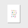 POSTKARTE “GREAT DAY“