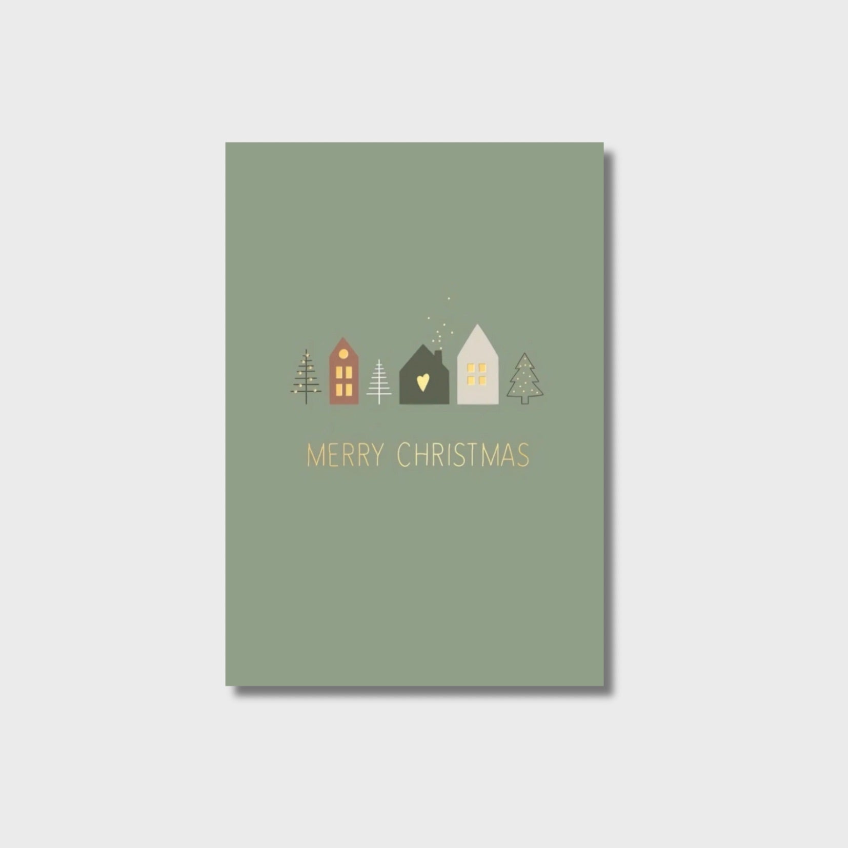 POSTKARTE “MERRY CHRISTMAS“