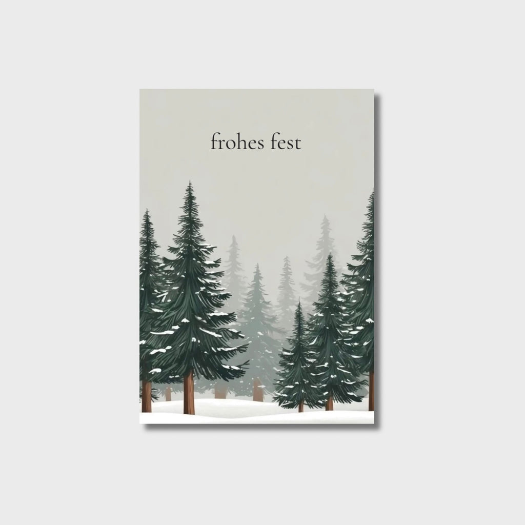 POSTKARTE “WINTERWALD“