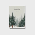 POSTKARTE “WINTERWALD“