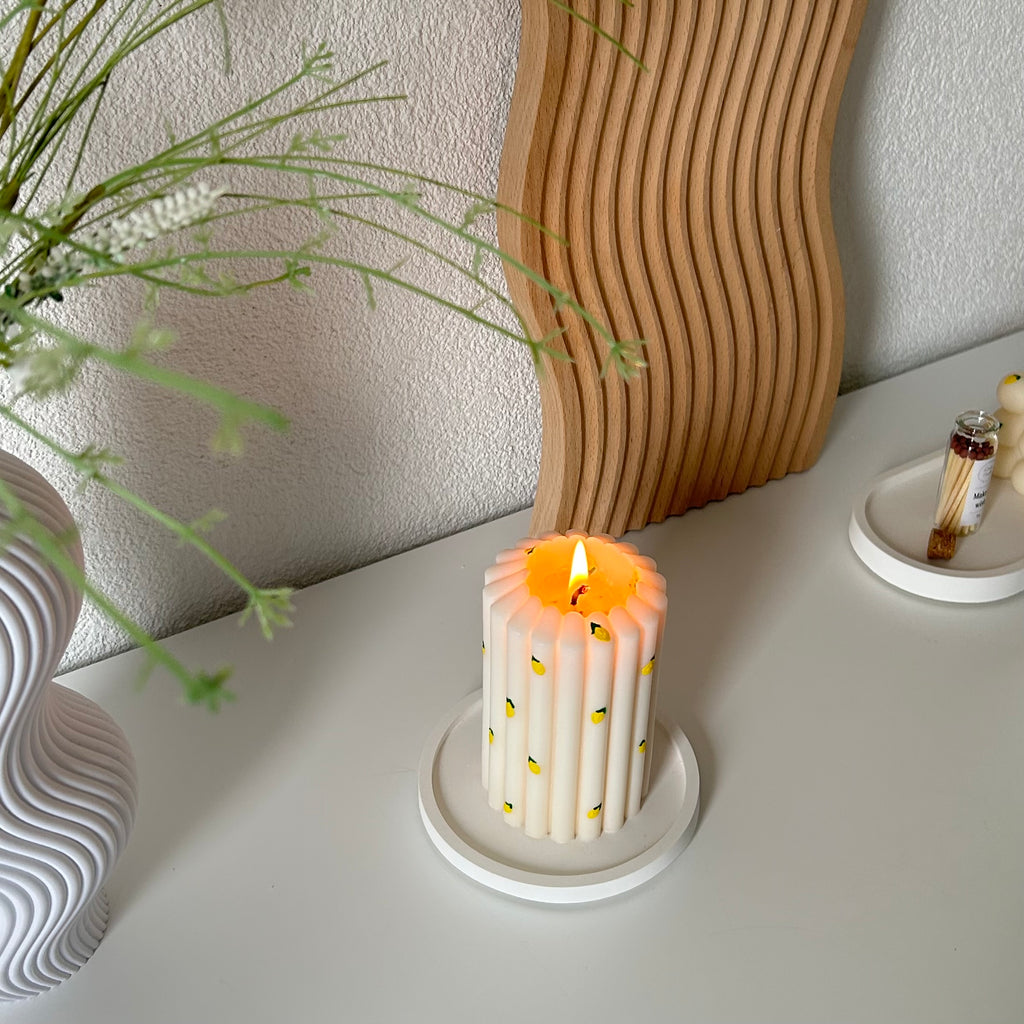 LEMON CANDLE-SUMMER