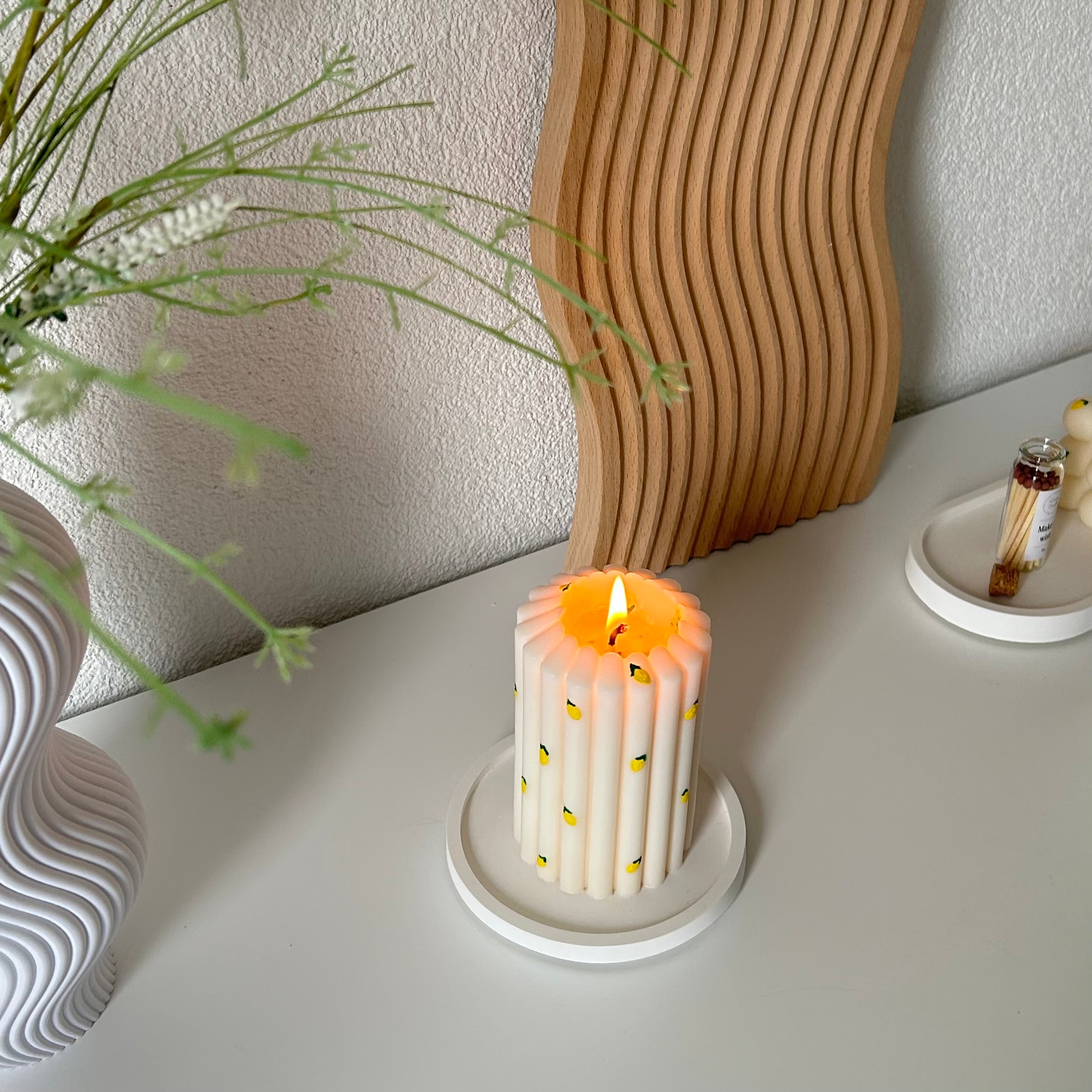 LEMON CANDLE-SUMMER