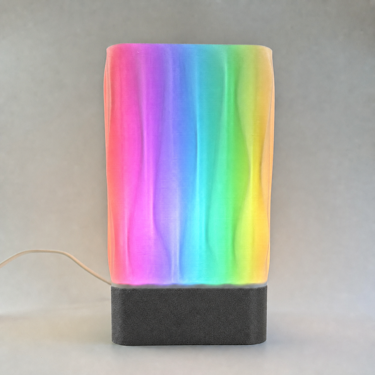 Liora Test Lampe – Unterteil Metal Iron Gray Metallic, Smart RGB – Farbvielfalt visualisiert
